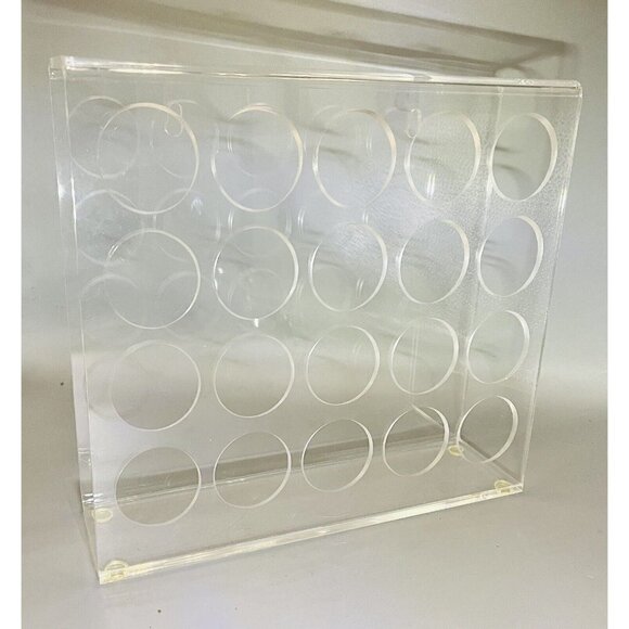 Coffee Pod Holder Storage 20 Wall Mounted/ Countertop K-cup Acrylic Display - Picture 8 of 11